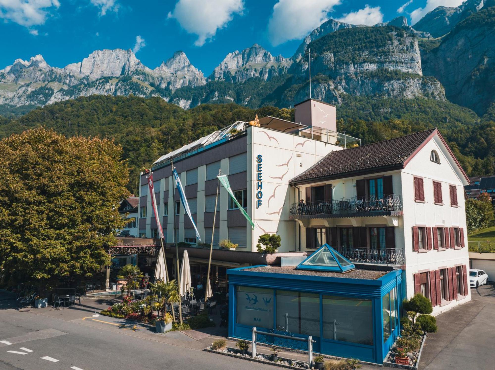 Hotel Seehof Superior Валенштадт Экстерьер фото