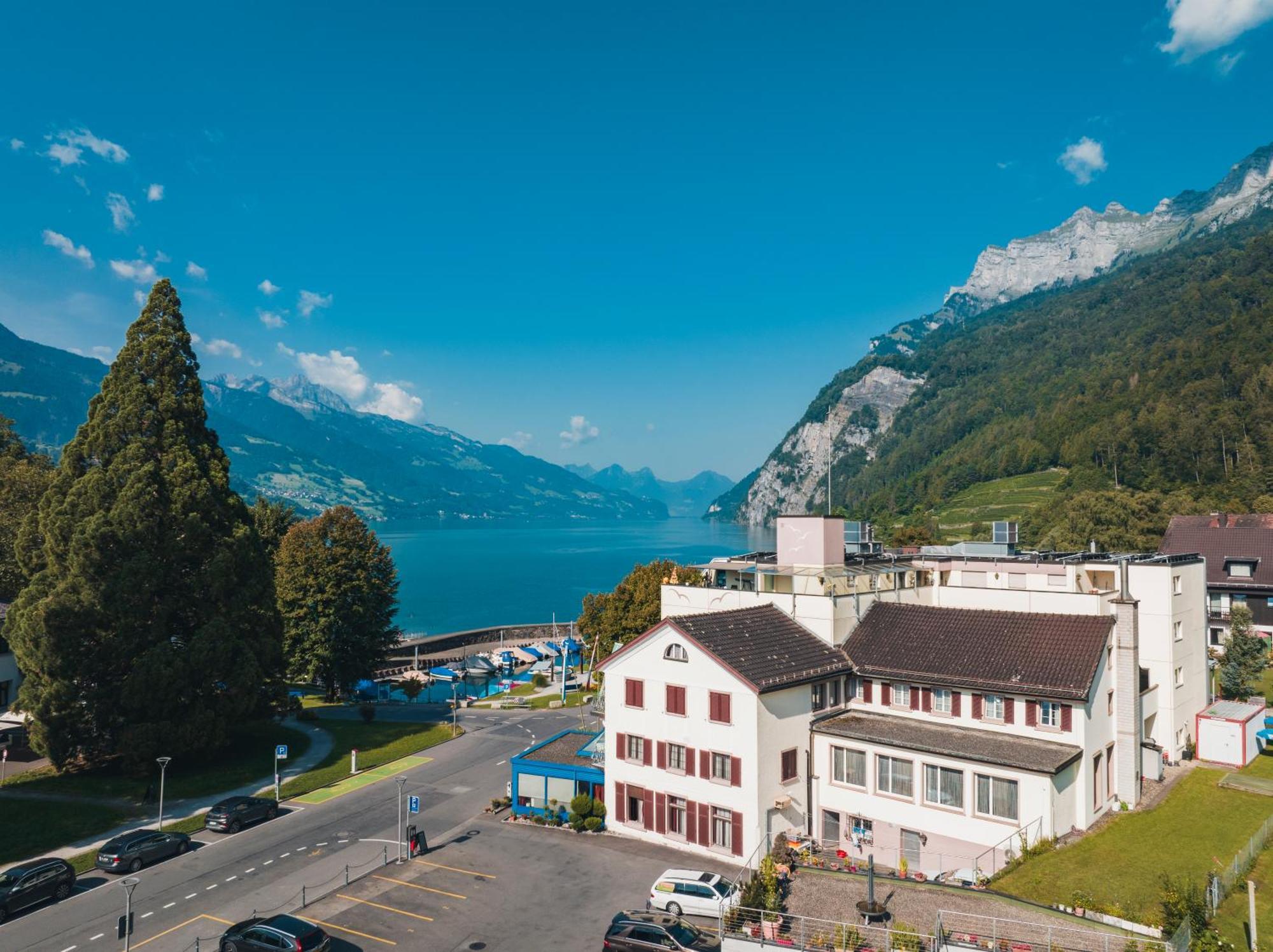 Hotel Seehof Superior Валенштадт Экстерьер фото
